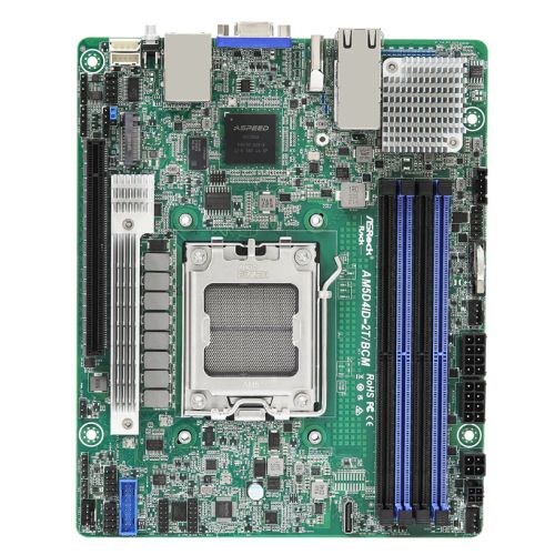 ARMBAM5D4ID-2TBCM.jpg Asrock Rack AM5D4ID-2T/BCM, AM5, Deep Mini ITX, 4 DDR5, 2x 10G Broadcom LAN, PCIe 5.0, VGA, HDMI, IPMI Remote Management, 1x M.2