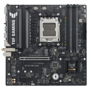 Asus TUF GAMING A620AM-PLUS WIFI, AMD A620A, AM5, Micro ATX, 4 DDR5, HDMI, 2 DP, Wi-Fi 6, 2.5G LAN, 2x M.2