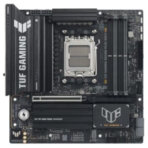 Asus TUF GAMING B850M-PLUS WIFI7, AMD B850, AM5, Micro ATX, 4 DDR5, HDMI, DP, Wi-Fi 7, 2.5G LAN, 3x M.2