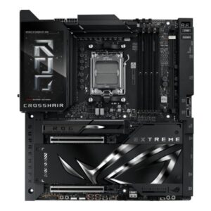 Asus ROG CROSSHAIR X870E EXTREME, AMD X870E, AM5, EATX, 4 DDR5, HDMI, 2 USB4, Wi-Fi 7, 10G & 5G LAN, 5" Colour LCD, 5x M.2
