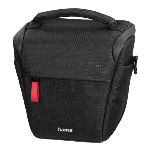 BAG-HAMMAT121336.jpg Hama Matera 110 Colt Camera Case, Belt Loop, Shoulder Strap, Black, 16 x 10 x 16 cm Compartment