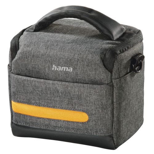 BAG-HAMTERRA110-GRY.jpg Hama Terra 110 Camera Bag, Belt Loop, Shoulder Strap, Removable Divider, Grey, 15.5 x 10 x 13 cm Compartment