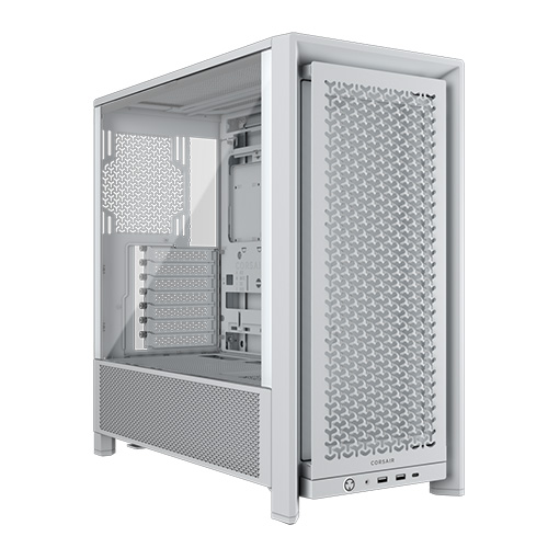 CAA-CORFRAME4000D-WH.jpg Corsair FRAME 4000D Modular Gaming Case w/ Glass Side, E-ATX, No Fans, InfiniRail Fan Mounting, USB-C, Asus BTF Compatible, White