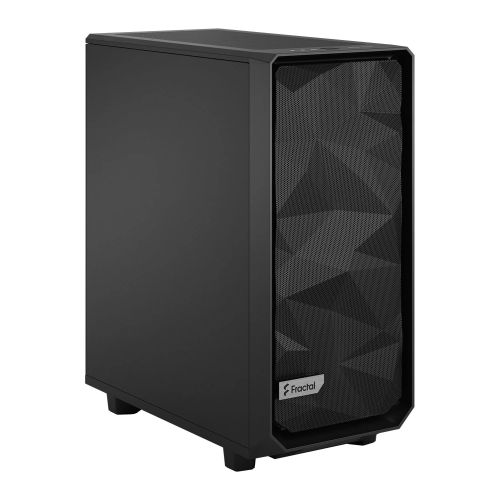 CAA-FRME2CO.jpg Fractal Design Meshify 2 Compact (Black Solid) Gaming Case, ATX, Angular Mesh Front, 3 Fans, Detachable Front Filter, USB-C