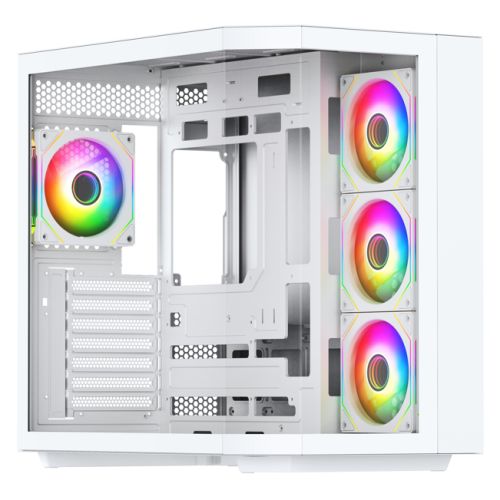 CAA-VIDEDGE-WHT.jpg VIDA EDGE ATX ARGB CASE WHITE