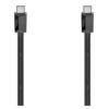 Hama 10Gbps USB-C to USB-C Charging Cable, E-Marker, USB 3.2 Gen2, 5A, 100W, 1 Metre, Black
