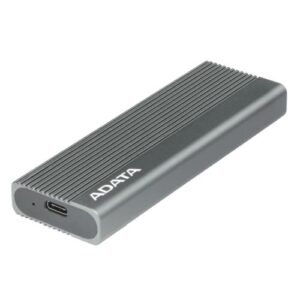 ADATA EC680 M.2 NVMe SSD Enclosure, PCIe Gen3, USB 3.2 Gen2 Type-C, Tool-less Installation