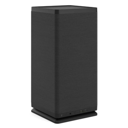 CAI-FRMOODBLK_1.jpg Fractal Design Mood (Black) SFF Case, Mini ITX, Requires SFX/SFX-L PSU, 1 Fan, PCIe 4.0 Riser Card, USB-C, 325mm GPU & 280mm Radiator Support