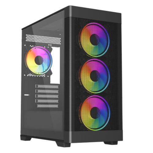 VIDA ZEPHYR V2 MATX BLACK ARGB CASE