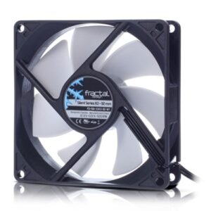 Fractal Design Silent Series R3 92mm Case Fan, 7 Blades, Rifle Bearing, 1500 RPM