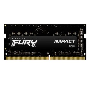 Kingston Fury Impact 8GB, DDR4, 3200MHz (PC4-25600), CL20, XMP, SODIMM Memory