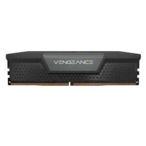 Corsair Vengeance 16GB, DDR5, 5200MHz (PC5-41600), CL40, 1.25V, XMP 3.0, PMIC, Black, DIMM Memory