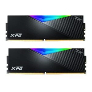 ADATA XPG Lancer RGB 32GB Kit (2 x 16GB), DDR5, 6400MHz, CL32, 1.4V, ECC, AMD EXPO & Intel XMP 3.0, PMIC, DIMM Memory