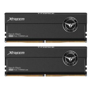 Team T-Force Xtreem 32GB Kit (2 x 16GB), DDR5, 7600MHz (PC5-60800), CL36, ECC, AMD EXPO & Intel XMP 3.0, PMIC, DIMM Memory, Black