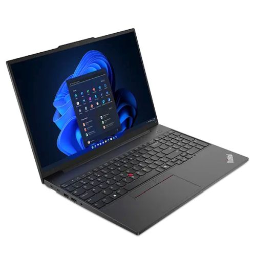 Lenovo ThinkPad E16 G2 Laptop, 16" IPS, Core Ultra 5 125U, 16GB DDR5 , 256GB SSD, No Optical, USB-C, 1080p Webcam, Backlit Keyboard, Windows 11 Pro