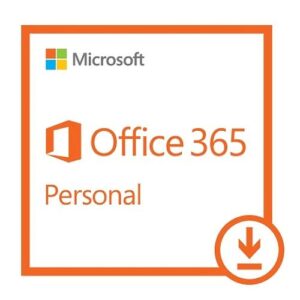 MSOF2021365P-ESD.jpg Microsoft Office 365 Personal, 1 Licence via email, 1 User, Up to 5 Devices, 1 Year Subscription, Electronic Download