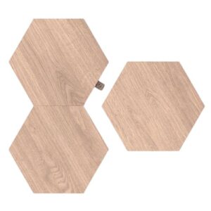 WOOD LOOK HEXAGONS EXP  3 PACK
