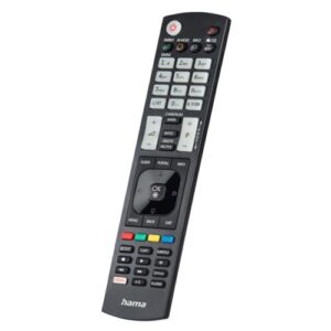 REM-HAMLGTV-221061.jpg Hama Universal IR Remote Control for LG TVs, Teachable, Smart Buttons, Illuminating Buttons, 10m Range