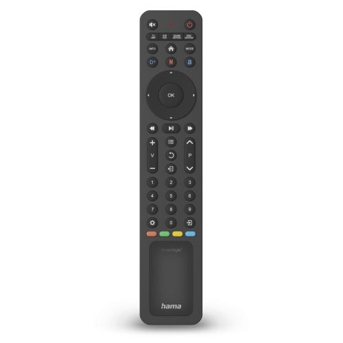REM-HAMSOLARPWR-8IN1.jpg Hama Light Powered Universal IR Remote, Control for Over 1,000 Devices, Control 8 Devices, App Buttons, 10m Range *Powered by any light*
