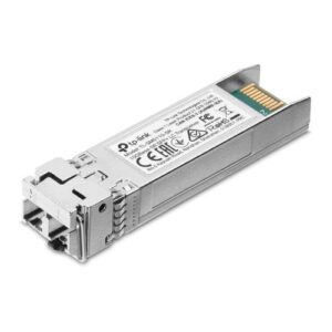 TP-LINK (SM5110-SR) 10GBase-SR SFP+ LC Transceiver, Hot-Pluggable, DDM Support, 850 nm