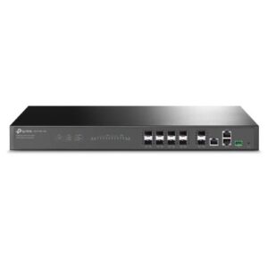 TP-LINK Aginet (DS-P7001-08) DeltaStream 8-port Pizza-box GPON Optical Line Terminal, 8 GPON Ports, Dual Redundant PSUs, Centralized Management