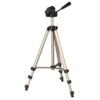 Hama (Star 75) Camera Tripod, 3D Tilt Head, 125cm Max Height, 6.4mm Thread, Quick-Release Plate, Spirit Level, Bag