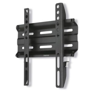 WALLBRAC-HAMFIXED-200X200.jpg Hama TV Wall Bracket, Rigid, Up to 48" TVs, 25kg Max, VESA up to 200 x 200, Wall Spacing 2.3cm, Spirit Level