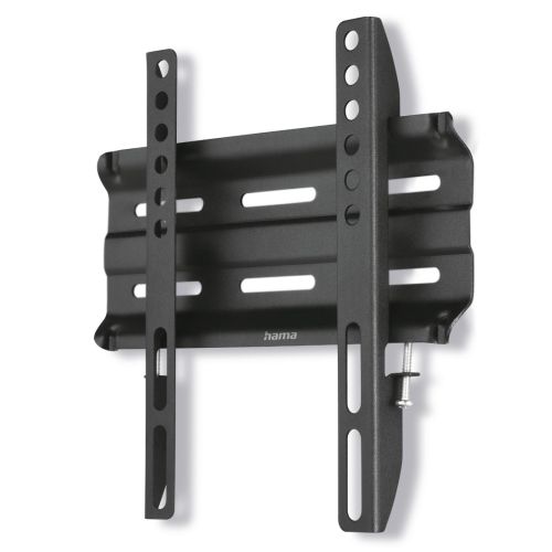 WALLBRAC-HAMFIXED-200X200.jpg Hama TV Wall Bracket, Rigid, Up to 48" TVs, 25kg Max, VESA up to 200 x 200, Wall Spacing 2.3cm, Spirit Level