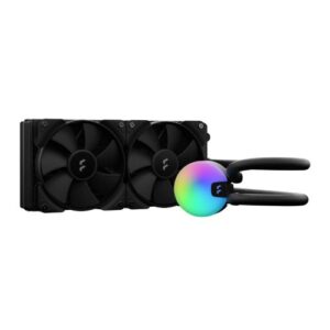 Fractal Design Lumen S24 V2 240mm Liquid CPU Cooler, ARGB Pump, 2x 120mm PWM Fans