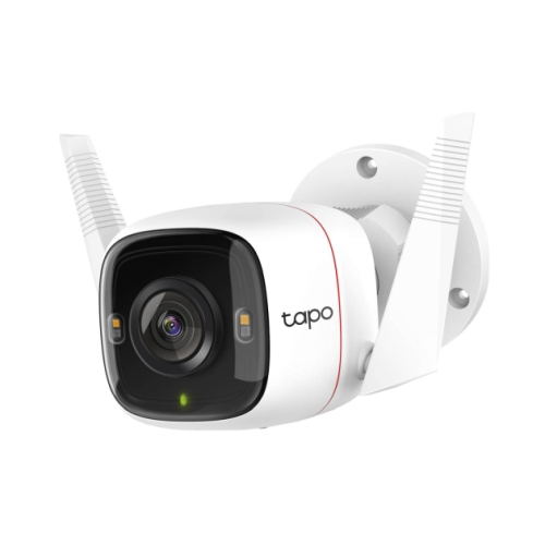 WCA-TAPOC320WS.jpg TP-LINK (TAPO C320WS) Outdoor Security Wi-Fi Camera, Wired/Wireless, Ultra HD, Night Vision, Motion Detection, Alarms, 2-way Audio, Voice Control, SD Card Slot