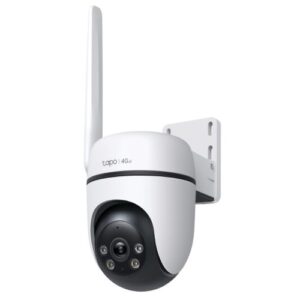 TP-LINK (TAPO C501GW) Outdoor Pan/Tilt 4G LTE 1080P Security Camera, Dual Mode 4G/PoE, 360°, Smart AI Detection, Sound & Light Alarm, 2-Way Audio