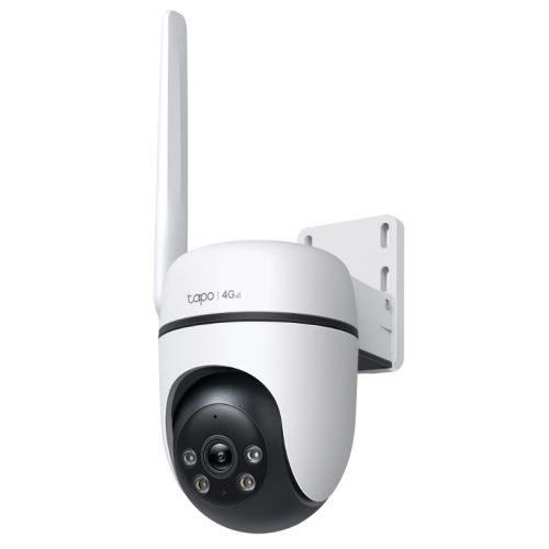TP-LINK (TAPO C501GW) Outdoor Pan/Tilt 4G LTE 1080P Security Camera, Dual Mode 4G/PoE, 360°, Smart AI Detection, Sound & Light Alarm, 2-Way Audio