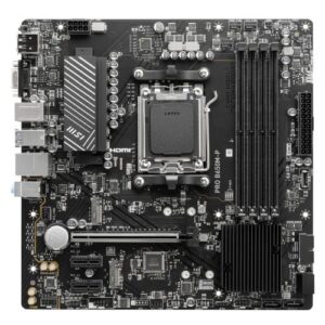 MSI PRO B650M-P, AMD B650, AM5, Micro ATX, 4 DDR5, VGA, HDMI, DP, 2.5G LAN, 2x M.2