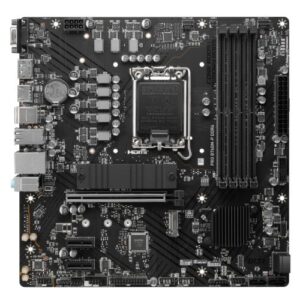 MSI PRO B760M-P DDR4, Intel B760, 1700, Micro ATX, 4 DDR4, VGA, HDMI, DP, GB LAN, 2x M.2