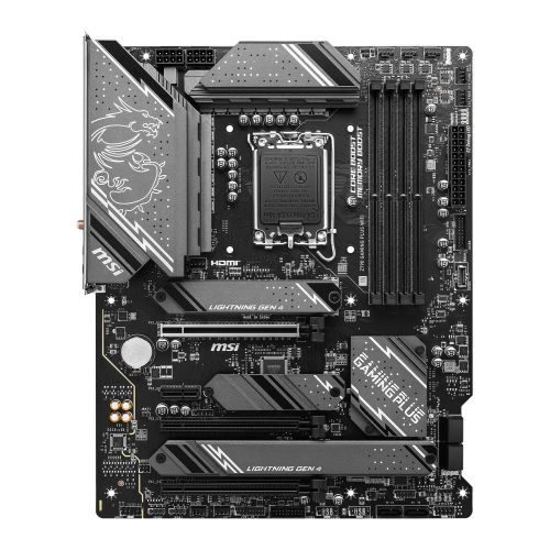 MSIMBZ790GAMINGPLUSWIFI.jpg MSI Z790 GAMING PLUS WIFI, Intel Z790, 1700, ATX, 4 DDR5, HDMI, DP, Wi-Fi 6E, 2.5G LAN, 4x M.2