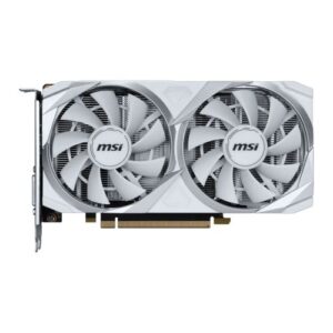 MSI RTX3050 VENTUS 2X XS WHITE 8G OC, PCIe4, 8GB DDR6, DVI, HDMI, DP, 1807MHz Clock, Overclocked