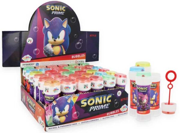 Bubble Tubs Sonic 60ml with Puzzle Maze Top Assorted