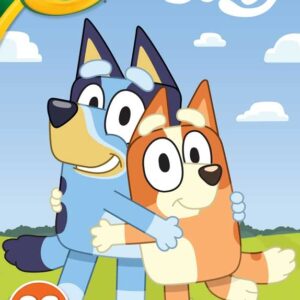 Crayola 96 Pg Bluey Colouring Book