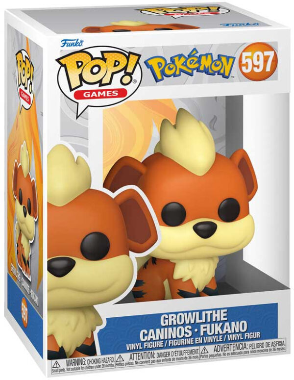 FUNKO Pop! Games – Growlithe (Vinyl Figure)