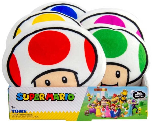 Mario Junior Assorted Plush (Pack of 5)