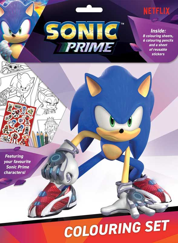 Sonic Colouring Set