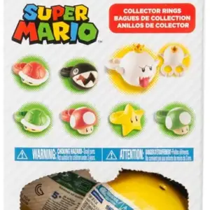 Super Mario Collector Rings Assorted