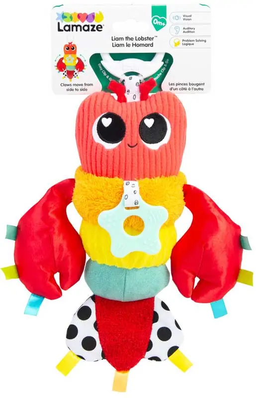 Liam the Lobster Clip & Go