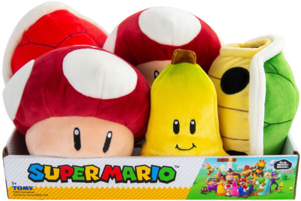 Mario Junior Assorted Plush (Pack of 5)