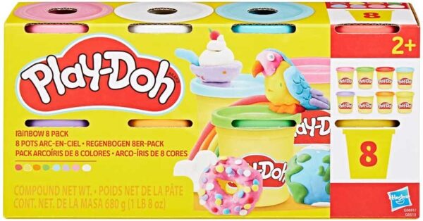 Play-Doh 8-Pack Assorted - Vibrant Colour Collection
