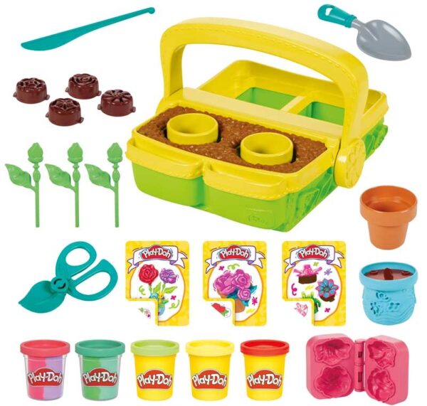 Play-Doh Blooming Flowers - Indoor Garden Playset