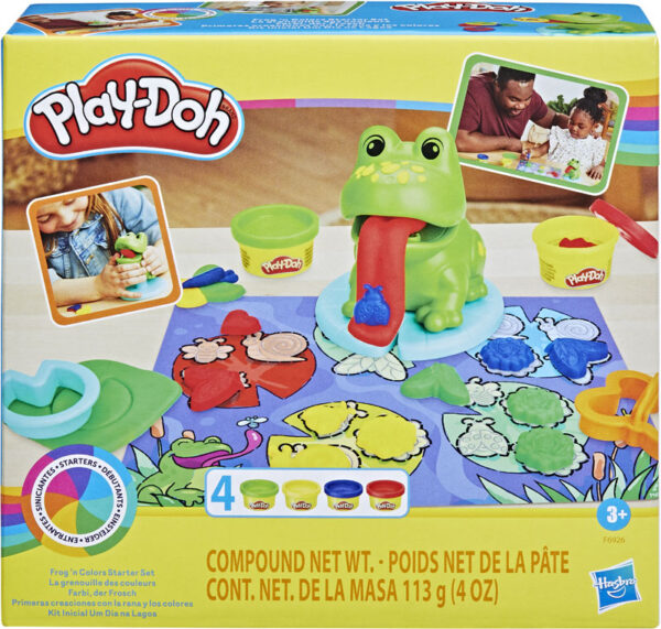 Play-Doh Frog 'n Colour Starter Set - Colour Sorting Frog