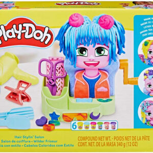 Play-Doh Hair Stylin' Salon - Crazy Hair & Styling Set