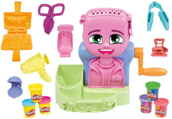 Play-Doh Hair Stylin' Salon - Crazy Hair & Styling Set