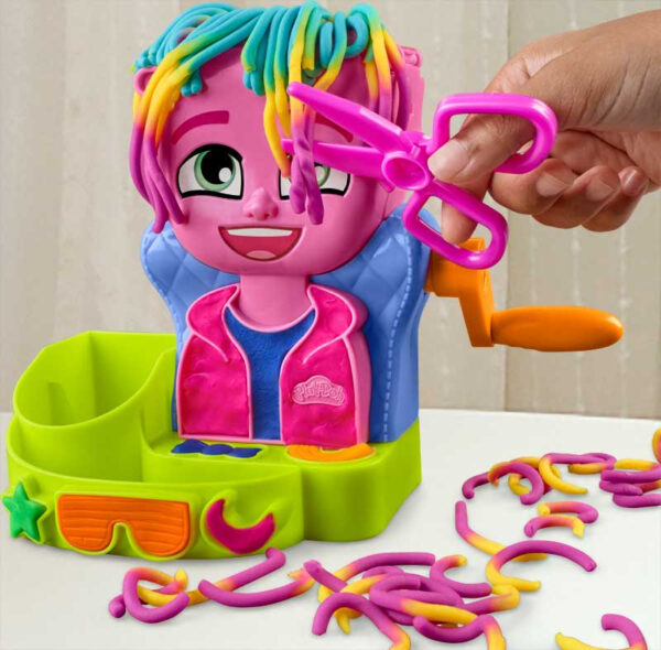 Play-Doh Hair Stylin' Salon - Crazy Hair & Styling Set